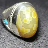 انگشتر نقره عیار ۲۹۰ موکلدار