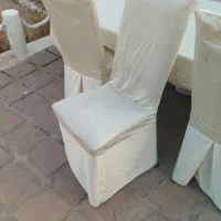 صندلی فلزی تالاری با کاور