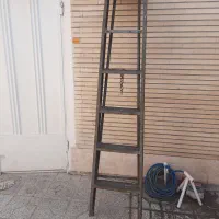 نردبان آهنی شش پله بسیار محکم سالم