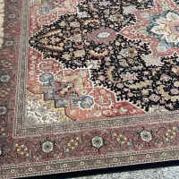 دو تخته فرش شاهکار مشهد در حد نو