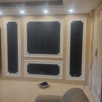 بازسازی نقاشی دیوار پیش ساخته. بتونه کناف  گچکاری