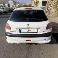 پژو 206 تیپ 2|خودرو سواری و وانت|تهران, آسمان|دیوار