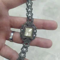 ساعت نقره زنانه