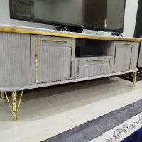 میزتلویزیون طوسی طلایی|میز تلویزیون|پاکدشت, حصار امیر|دیوار