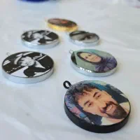 گردنبند با عکس و مو شما