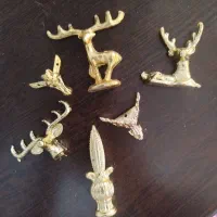 یراق ، در ظرف سنگ مصنوعی، دکوری ، گوزن
