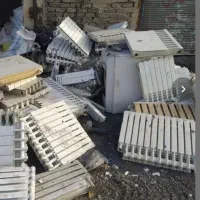 کانکس آهن خرپا ضایعات کامپوزیت نرده ناودانی