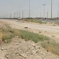 زمین-10-هزار-متر-بر-اتوبان-فرودگاه-قهجاورستان