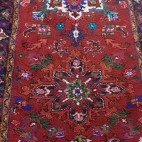 یک جفت فرش کناره دستبافت تازه دپرداخت شده