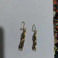 طلا النگو اماراتی گوشواره زنجیر طلا|جواهرات|قم, علی آباد سعدگان|دیوار