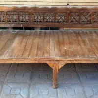 تخت چوبی|تخت و سرویس خواب|طبس, |دیوار