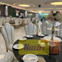 صندلی تالار گشنیزی آبکاری pvd ضمانتی/اقساطی