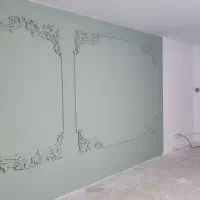 نقاشی ساختمان رنگ های پلاستیکی روغنی اکرولیک