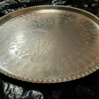 سینی مسی زنجان اصل سایز ۷ کاملا نو