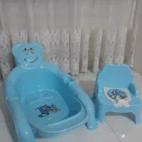 وان حمام وصندلی کودک نو