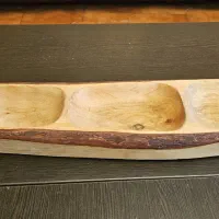 اردوخوری چوبی دسته فلزی