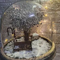 شیشه منظره|گل مصنوعی|ساوه, |دیوار