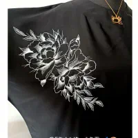 جواهر دوزی حرفه ای طراحی روی چرم و لباس|خدمات آموزشی|قم, نیروگاه|دیوار