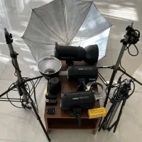 کیت نورپردازی ۳۰۰ ژول استودیویی و مدلینگ|دوربین عکاسی و فیلمبرداری|تهران, ونک|دیوار