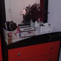 سرویس کامل تخت و کمد و آینه دراور و پاتختی|تخت و سرویس خواب|شاهرود, |دیوار