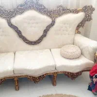 مبل ۷نفره همراه با دومیزبان|مبلمان خانگی و میز عسلی|خوی, |دیوار