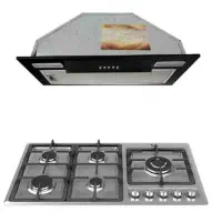 هود روگاز صفحه ای آشپزخانه Hana 201 گاز استیل