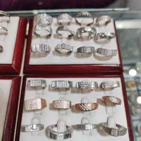 حلقه ست نقره حلقه نامزدی نقره|جواهرات|شیراز, شاهچراغ|دیوار