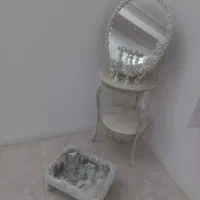 ست کامل آینه شمعدان مخصوص عقد و خانه عقدی