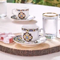 ست فنجان قهوه‌خوری 6 نفره 90ml کاراجا Karaca|ظروف سرو و پذیرایی|تهران, آرارات|دیوار