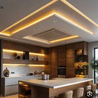 سقفهای کاذب /کاغذ دیواری/کابینت