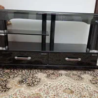 میز تلوزیون شیشه ای