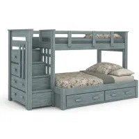 تخت دوطبقه چوب