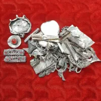 نقره شکسته حدود۲۲۰ گرم