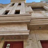 طراحی و اجرای نمای رومی ترکیبی ساده