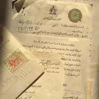 نامه ها و اسناد قدیمی ، کاغذ و اوراق|کلکسیون اشیاء عتیقه|تهران, فلسطین (میدان انقلاب)|دیوار