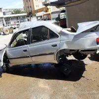 پژو ۴۰۵دوگانه شرکت تصادفی