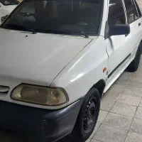 پراید سفید دوگانه 87