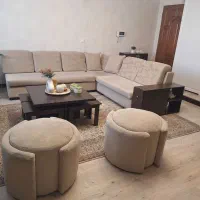 ست کامل مبلمان ال به همراه میزناهارخوری و میزTV