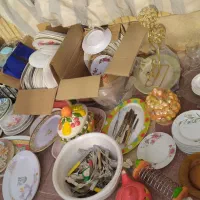 ظروف قدیمی ملامین لعابی و|ظروف سرو و پذیرایی|شیراز, پودنک|دیوار