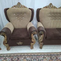 مبل هفت نفره با میز عسلی|مبلمان خانگی و میز عسلی|شلمان, |دیوار