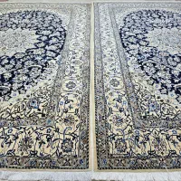 جفت ۶ متری نایین گل ابریشم سرمهای دستباف|فرش|تهران, شیراز|دیوار