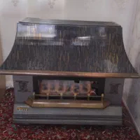 بخاری گازی طرح شومینه