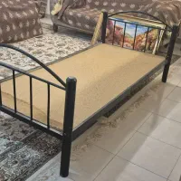 تخت تک نفره فلزی|تخت و سرویس خواب|کرمانشاه, |دیوار