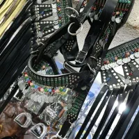 ست سرکله گیر دستجلو چرمی گاومیش