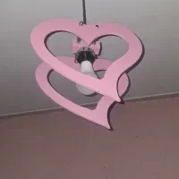 لوستر چوب و استیل سالم