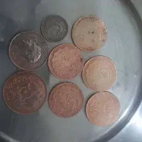 تعدادی سکه قدیمی