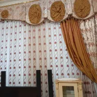 پرده پذیرایی سلطنتی کاملا نو طرح رومی