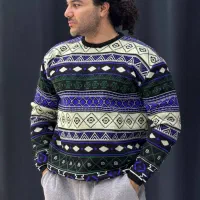 بافت یقه اسکی و گرد در ۶ رنگ