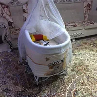تخت گهواره ای|اسباب و اثاث بچه|گلپایگان, |دیوار