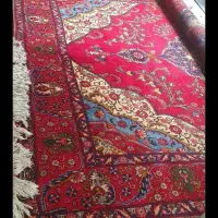 فرش ۱۲ متری دست بافت تبریز نیاز ب تعمیر